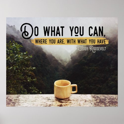 Do What You Can Inspirational Poster