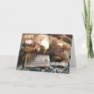 DO WHAT YOU "ENJOY THE MOST" ON BIRTHDAY! CARD