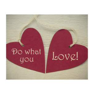 Do What You Love 3 Wood Wall Art