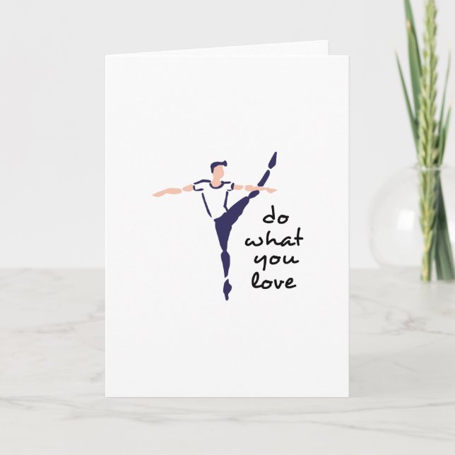 Do What You Love Card (Front)