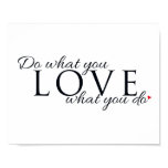 Do What You Love Inspirational Quote Poster Do What You Love Inspirational Quote Poster