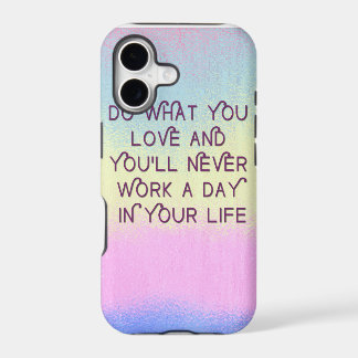 Do What You Love Motivational Quote Cases
