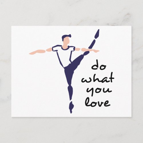 Do What You Love Postcard