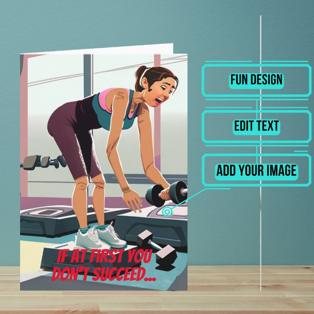 Do What Your Personal Trainer Said Birthday Card (This fun card is specifically for the personal trainer friend in your life.)