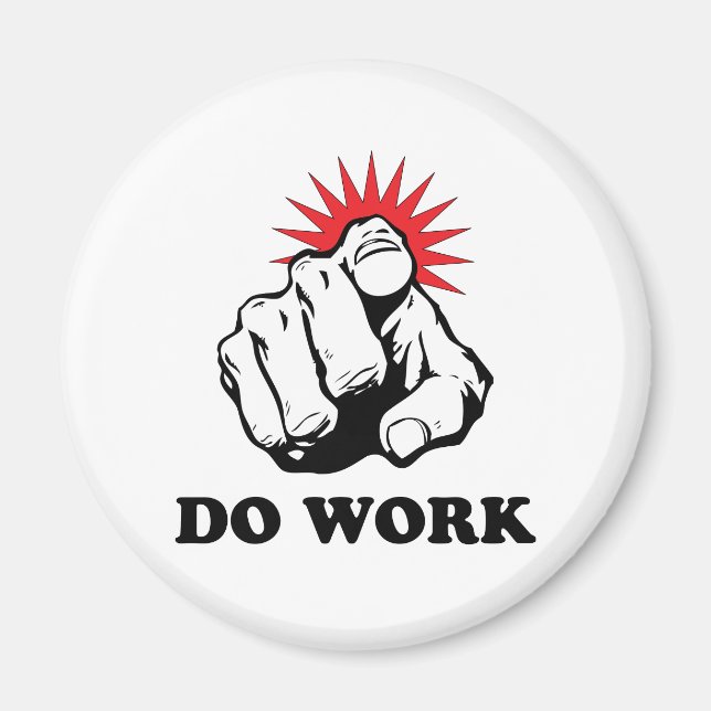 Do Work Magnet (Front)