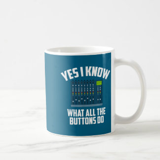 Do Yes Know What All Buttons Coffee Mug