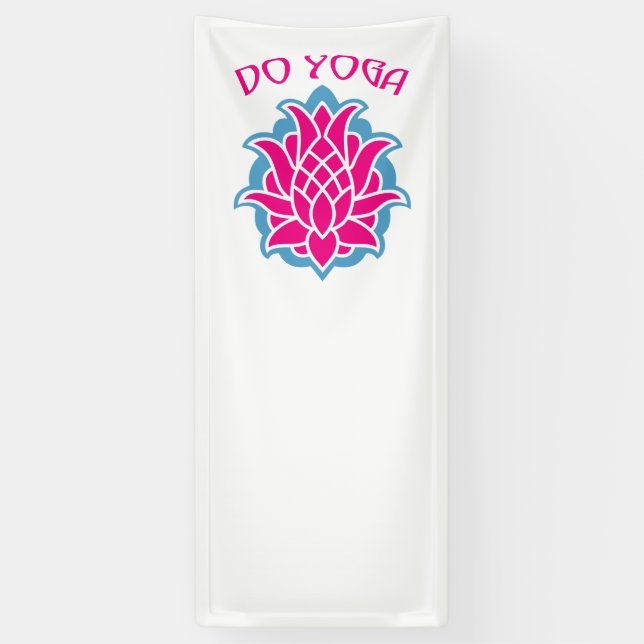 Do yoga banner (Vertical)