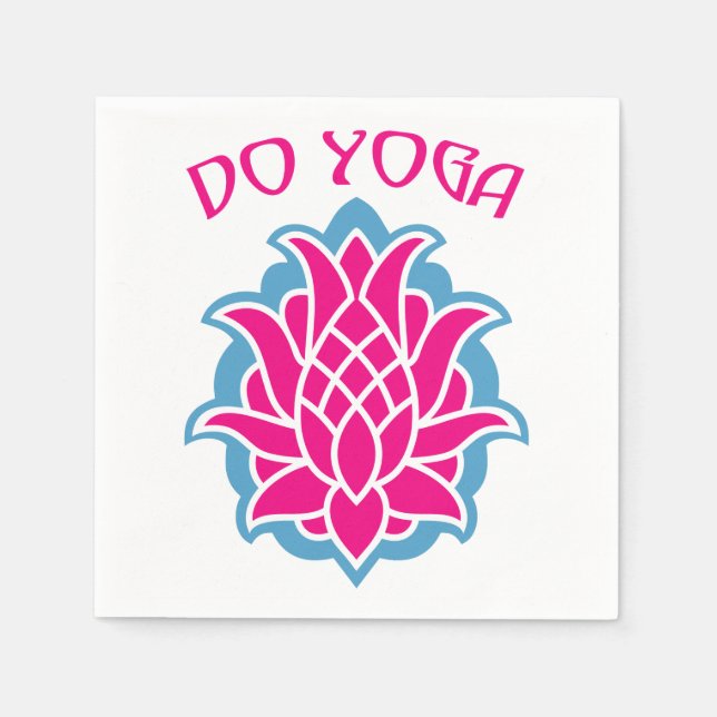 Do yoga paper napkins (Front)