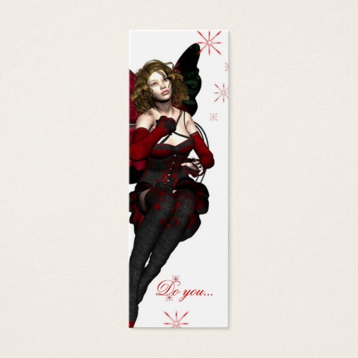 Customizable Do you...Believe? Bookmark Business Card Template