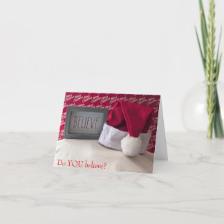 Do You Believe Christmas Card