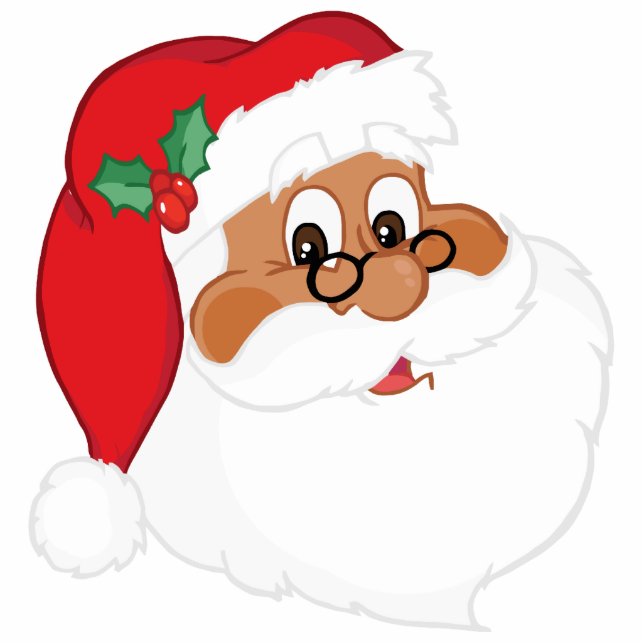 Do You Believe in Black Santa Claus? Statuette (Front)