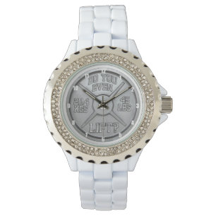 Do You Even Lift - Barbell Plate Wrist Watch