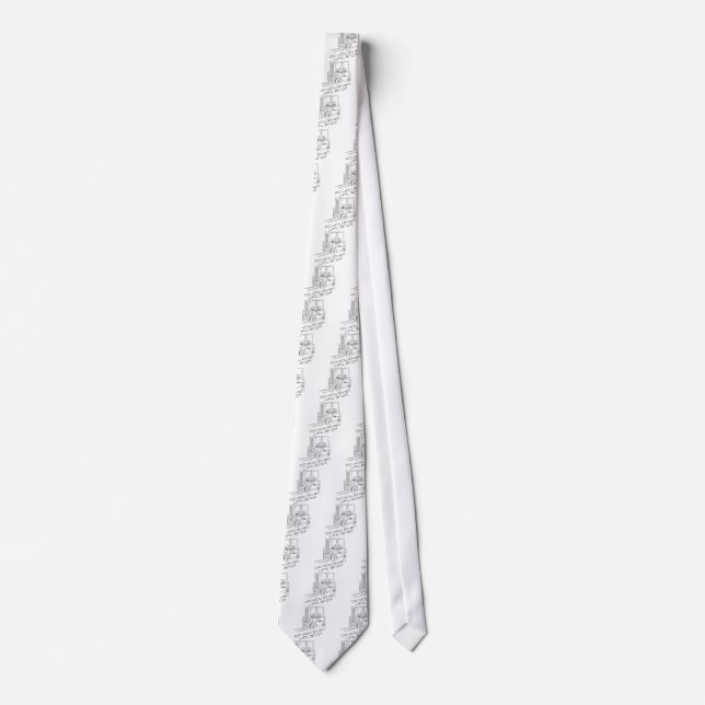 Do You Even Lift, Bro? Neck Tie (Front)