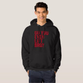 Do You Even Lift Bro Training Gym Workout Red Hoodie (Front Full)