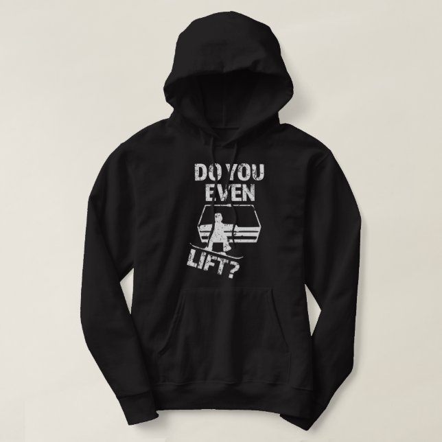 Do you even Lift Funny Snowboard saying sweater (Design Front)