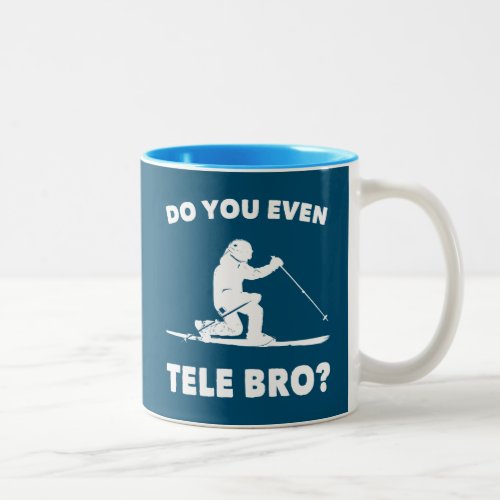 Do You Even Tele Bro Two_Tone Coffee Mug