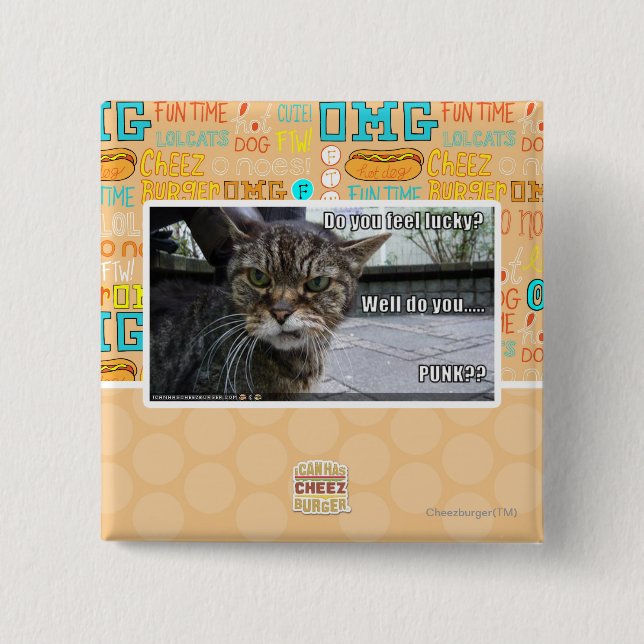 Do you feel lucky? button (Front)