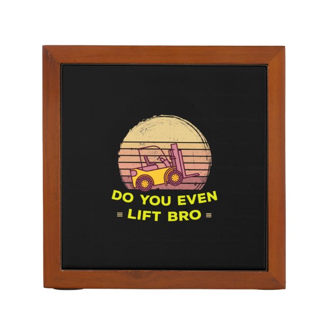 Do you forklift desk organizer (Front)