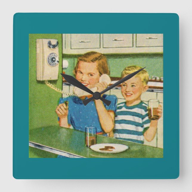 Do you have Prince Albert in a can? Square Wall Clock (Front)