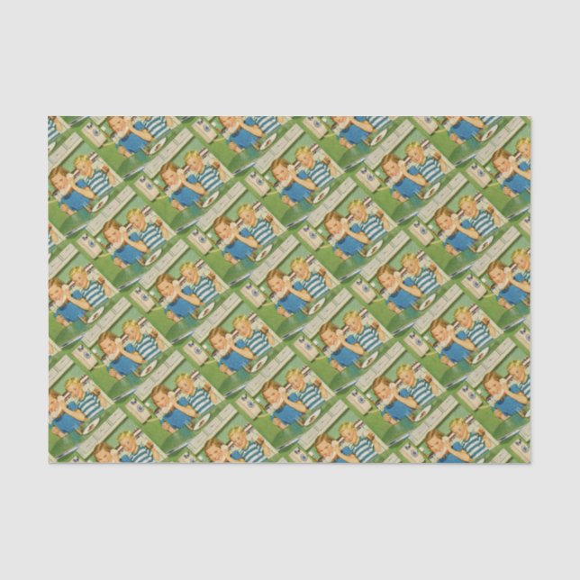 Do you have Prince Albert in a can? Tissue Paper (Front)
