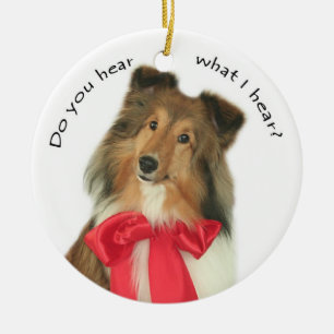 Do You Hear? Ceramic Ornament