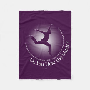 Do You Hear The Music? Fleece Blanket