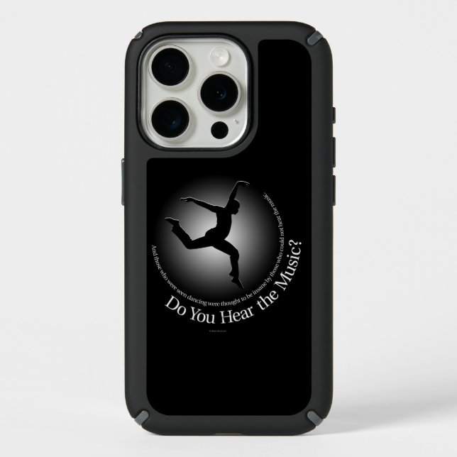 Do You Hear The Music? Speck iPhone Case (Front)