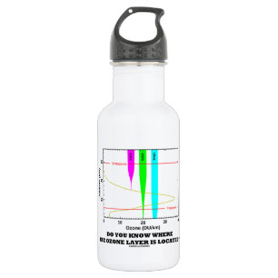 Do You Know Where The Ozone Layer Is Located? Stainless Steel Water Bottle
