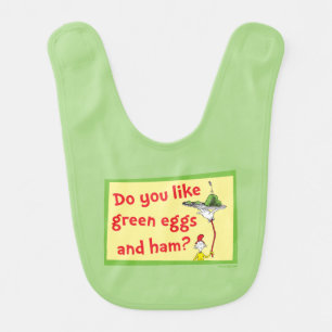 Do You Like Green Eggs and Ham? Baby Bib