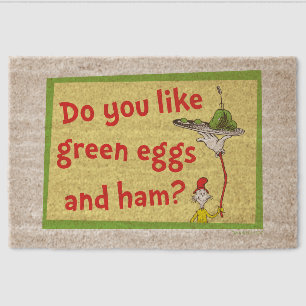 Do You Like Green Eggs and Ham? Fiber Doormat
