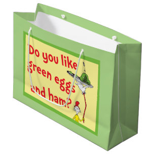 Do You Like Green Eggs and Ham? Large Gift Bag