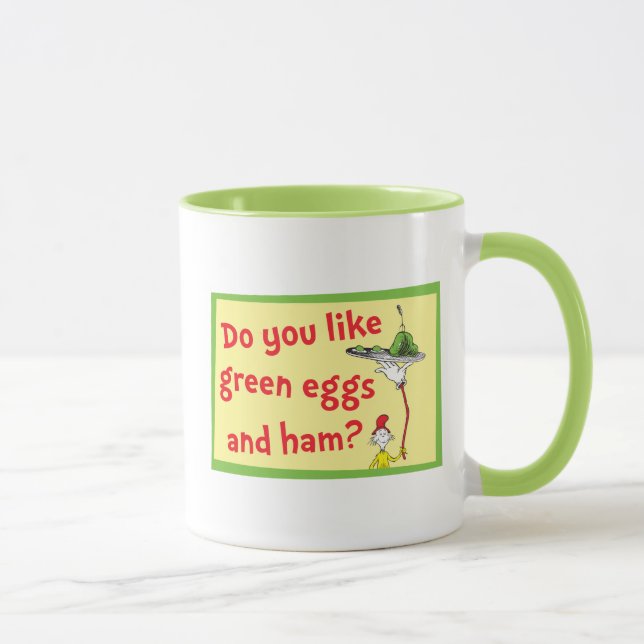 Do You Like Green Eggs and Ham? Mug (Right)