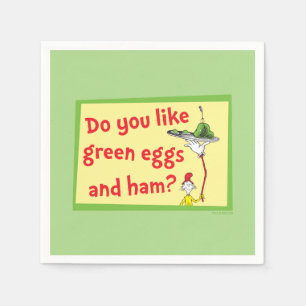 Do You Like Green Eggs and Ham? Napkins