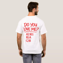 Do You Love Me Funny Multiple Choice