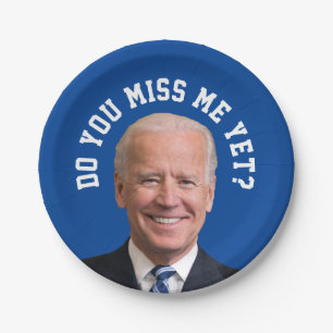 Do You Miss Joe Biden Yet? Paper Plates