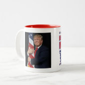 Do You Miss Me Yet - President Trump Two-Tone Coffee Mug (Front Left)