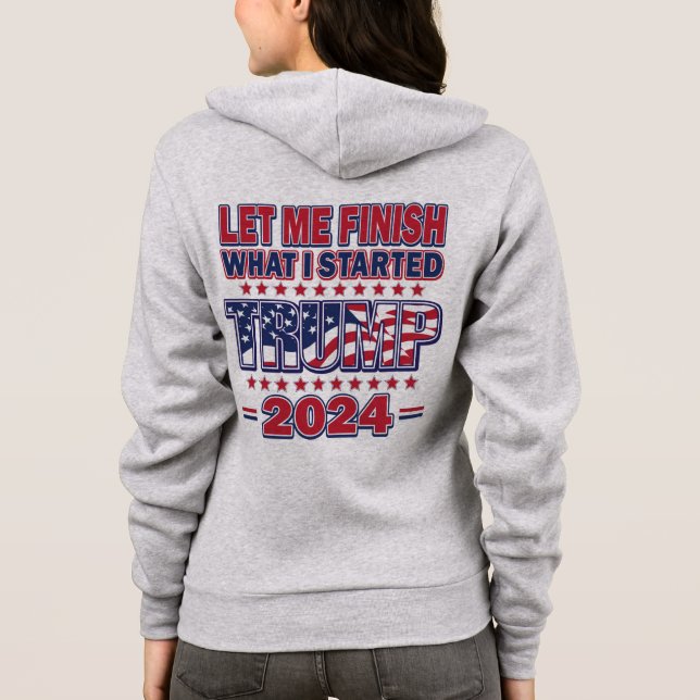 DO-YOU-MISS-ME-YET-TRUMP HOODIE (Back)