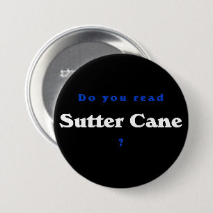 Do you read Sutter Cane? Horror Movie Button