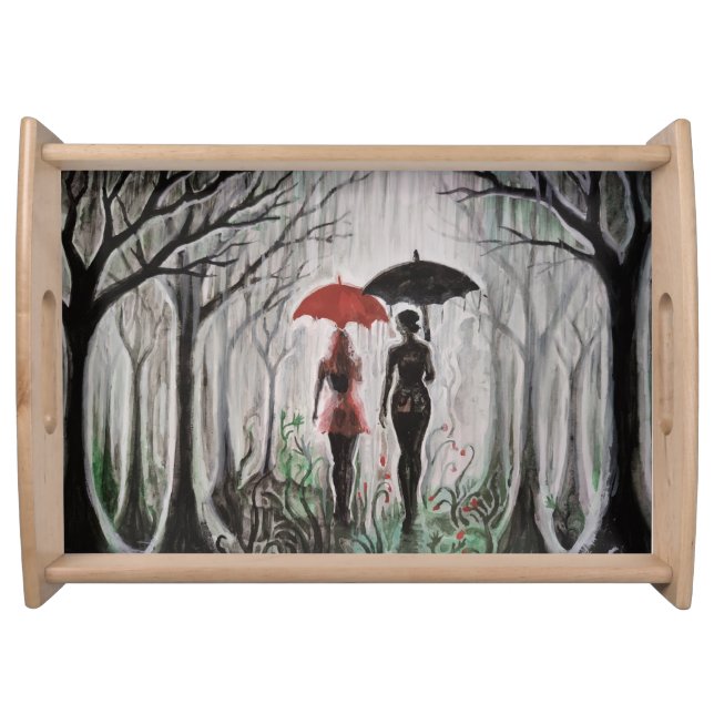 Do you remember the rain serving tray (Front)