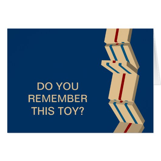 do you remember this toy? (jacob's ladder) cards (Front Horizontal)