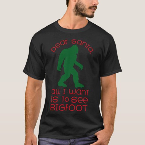 Do you Santa all I want is to see funny believe th T_Shirt