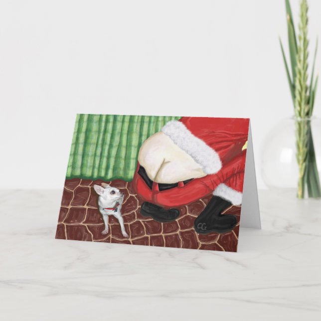 "Do you see what I see?" Holiday Card (Front)