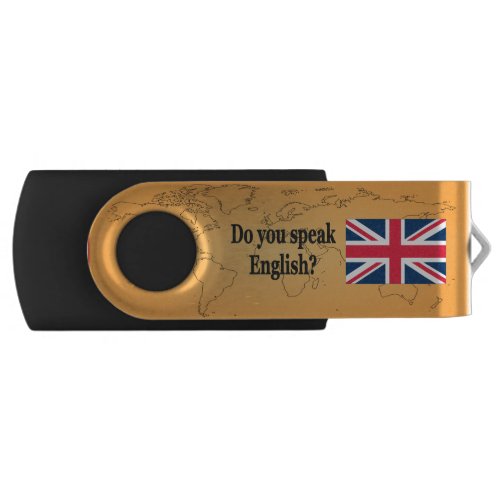 Do you speak English in English Flag bf USB Flash Drive