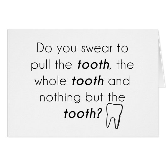 Do you swear? cards (Front Horizontal)