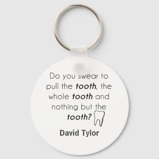 Do you swear? keychain