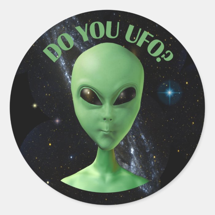 Do You UFO? Stickers