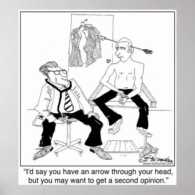 Do You Want a 2nd Opinion Poster (Front)