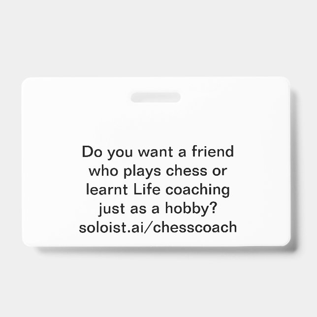 Do you want a friend badge (Front)