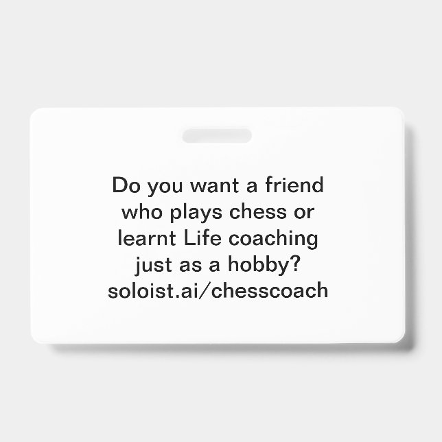 Do you want a friend badge (Front)