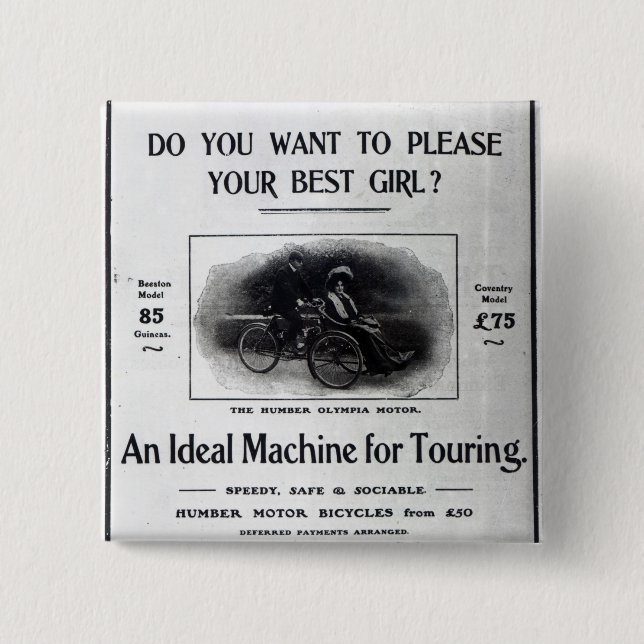 Do You Want to Please Your Best Girl? Button (Front)
